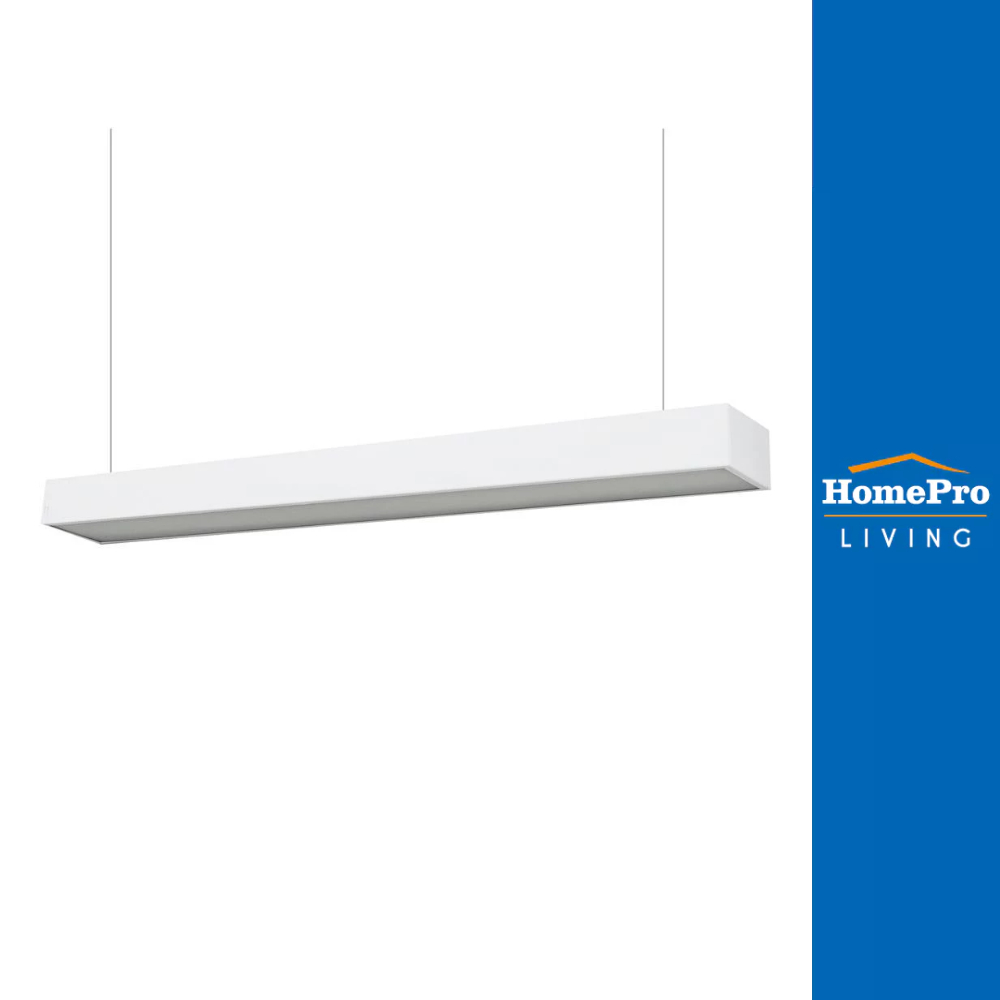 HomePro โคมติดลอย NY1X18WH 1x120 ซม. สีขาว แบรนด์ CARINI