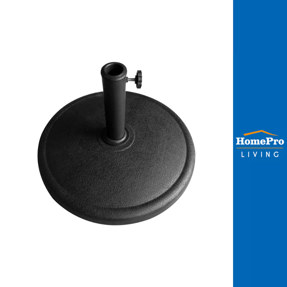HomePro แท่นขาตั้งร่มโพลีเรซิน 19KG สีดำ แบรนด์ SPRING
