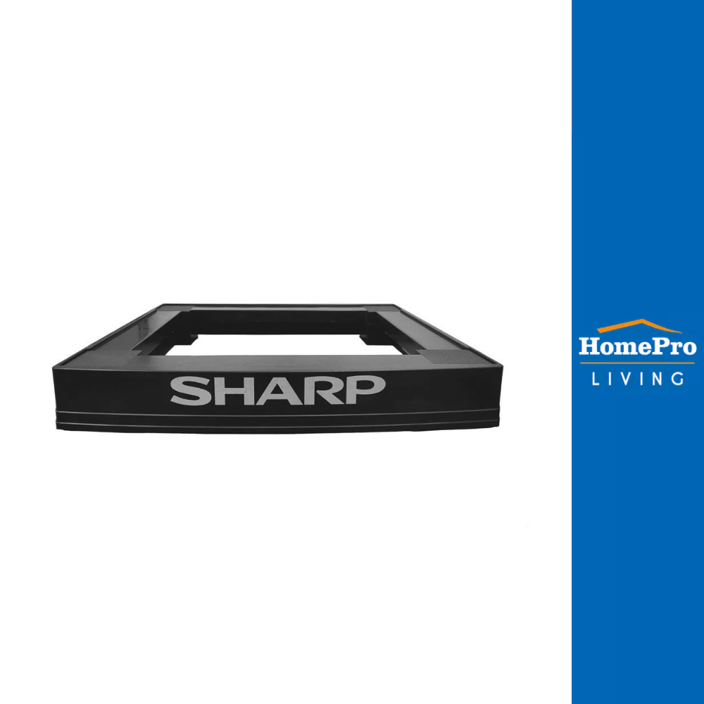 SHARP ของแถม ขาตั้งเครื่องซักผ้า ST-FH10B สีดำ จัดส่งโดย HomePro