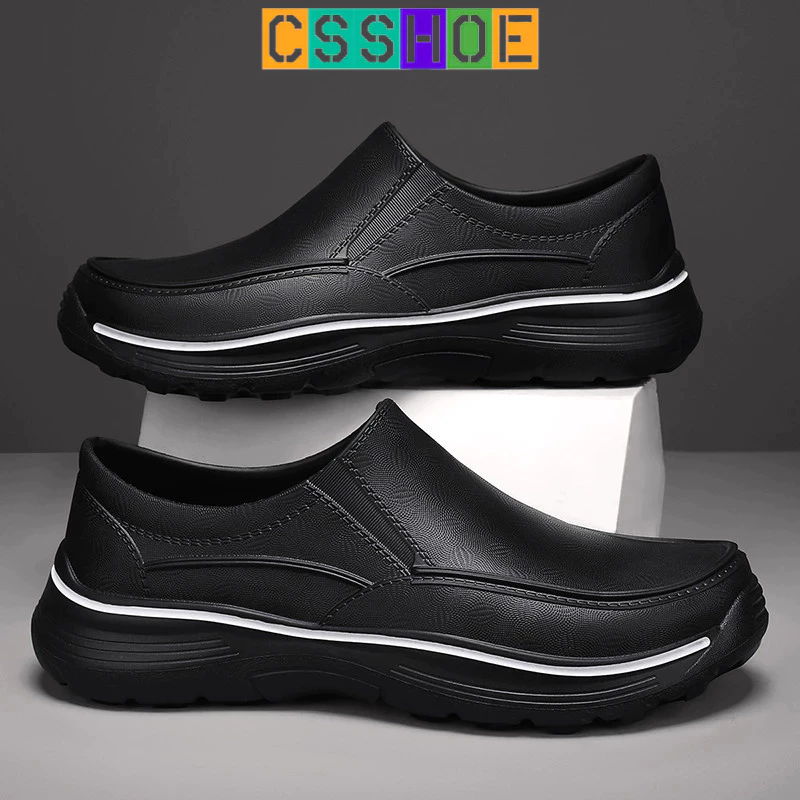 CSSHOE รองเท้าเชฟรองเท้าทำงานผู้ชาย กันลื่นกันน้ำ thumbnail 10