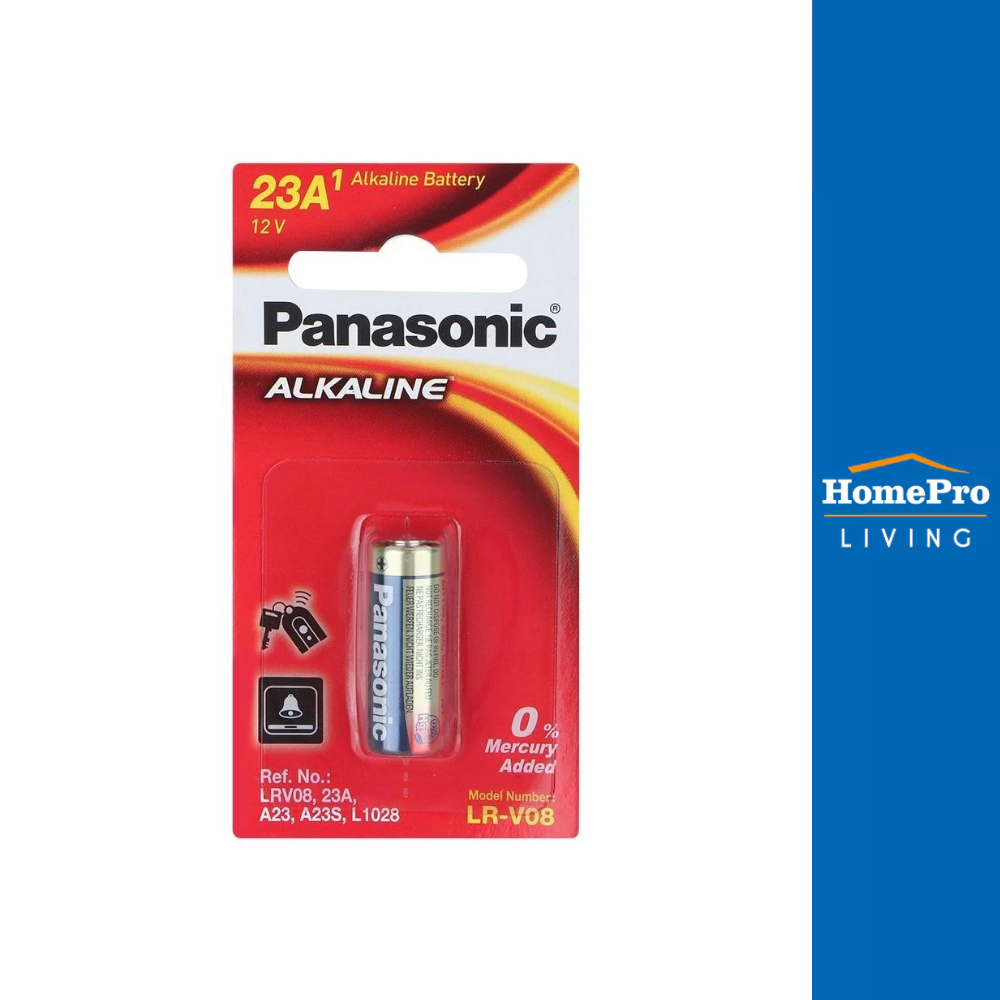 PANASONIC ถ่านรีโมท  LR-V08 (23A) แพ็ค 1 ก้อน