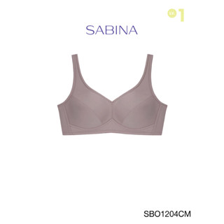 Sabina เสื้อชั้นใน Invisible Wire (ไม่มีโครง) รุ่น Function Bra รหัส SBO1204CM สีช็อคโกแลต