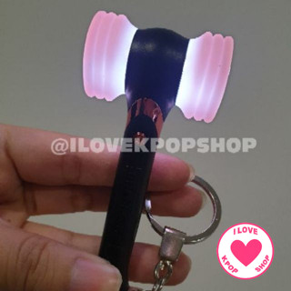 พร้อมส่ง  พวงกุญแจ BLACKPINK LIGHT STICK KEYRING