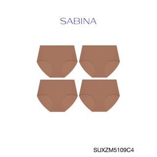 Sabina กางเกงชั้นใน (Set 4 ชิ้น) รุ่น Panty Zone รหัส SUXZM5109C4 สีเนื้อแทน