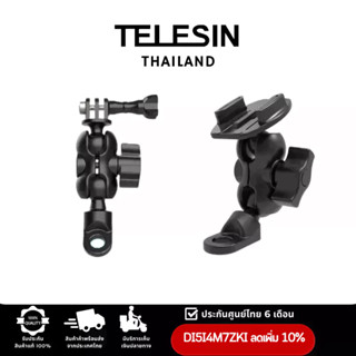 Telesin ที่ยึดแอคชั่นแคม กับกระจกมองหลัง สำหรับGOPROทุกรุ่น,DJI Action4/3