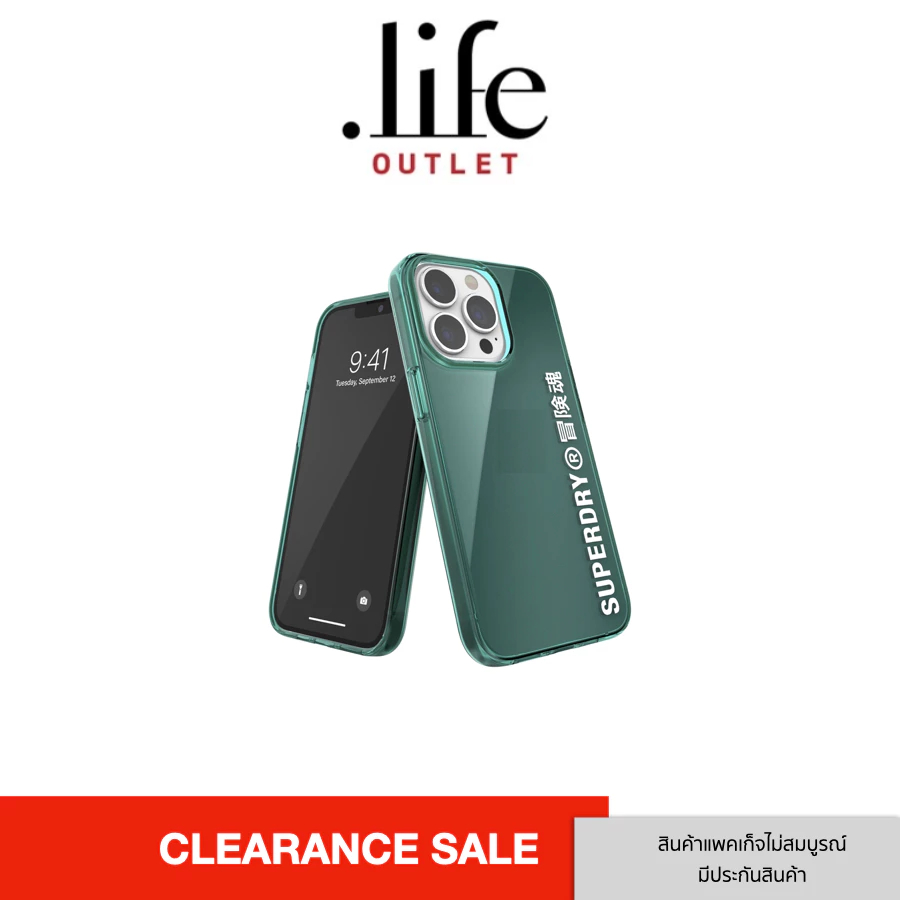 SUPERDRY เคส Snap Case Clear สำหรับ iphone 13 Pro / iphone 13 pro max By Dotlife Copperwired