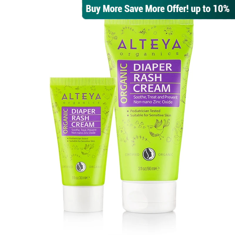 Alteya Organics, Organic Diaper Rash Cream, 30ml