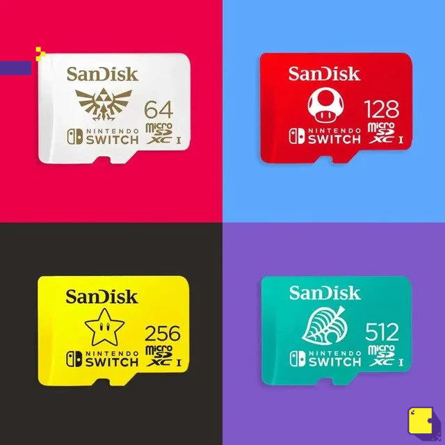 [+..••] NSW SANDISK MICRO-SDXC CARD FOR NINTENDO SWITCH (ประกันศูนย์ไทย Synnex)(เกม Nintendo Switch™ )