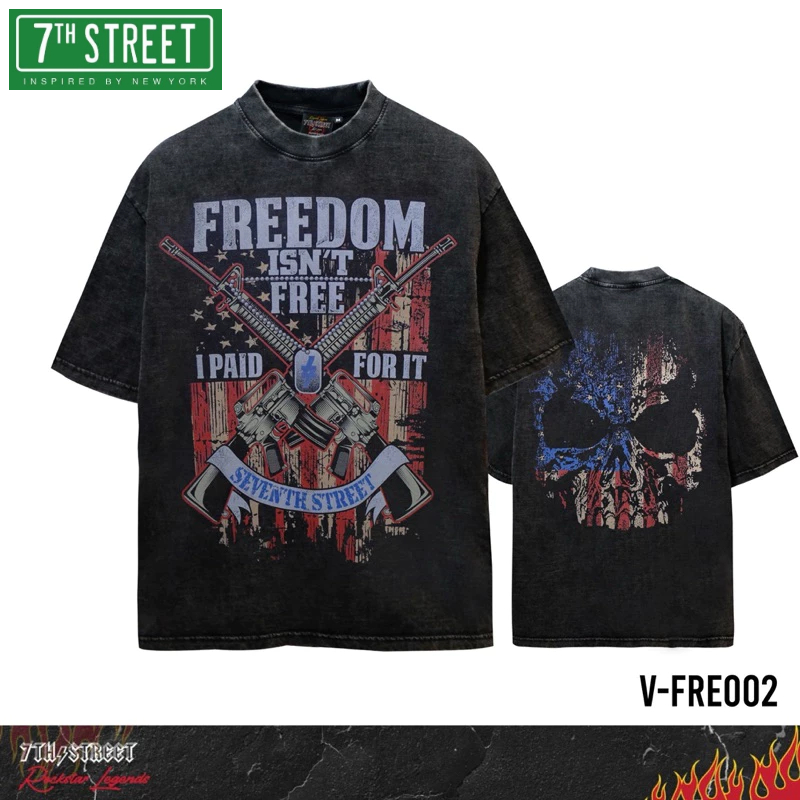 7th Steet (ของแท้) โอเวอร์ไซด์ วินเทจ รุ่น V-FRE002