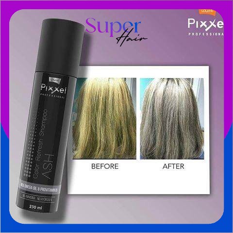 แชมพู โลแลน พิกเซล คัลเลอร์ รีเฟรช แชมพู สีเทา 250มล แชมพูเปลี่ยนสีผม lolane pixxel color refresh sh