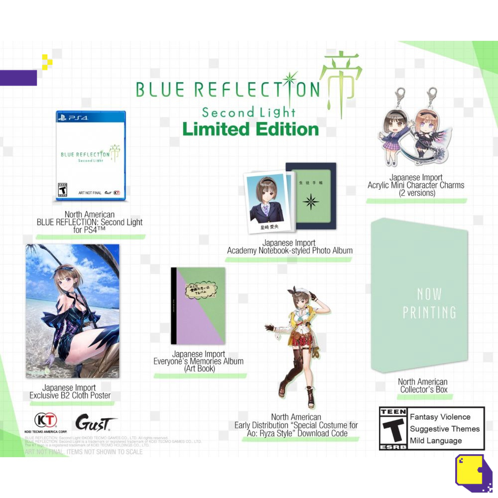 [+..••] PS4 BLUE REFLECTION: SECOND LIGHT LIMITED EDITION (เกมส์ PS4™🎮)