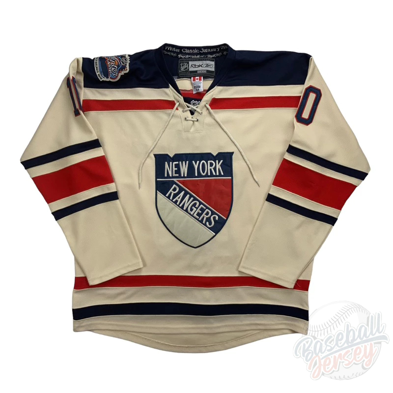 เสื้อฮ็อกกี้ NHL GABORIK #10 New York Rangers Winter Classic Jersey Reebok CCM 2012 Size 54