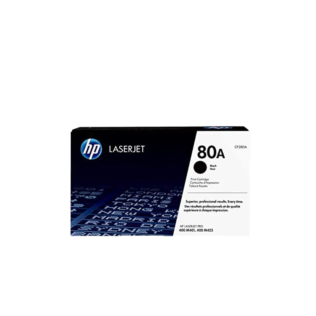 80A หมึกพิมพ์ HP CF280A  LaserJet รุ่น Pro 400 M401, Pro 400 M425 (80)