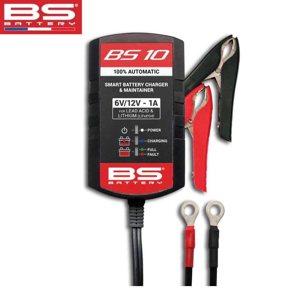 BS10 Smart Battery Charger & Maintainer