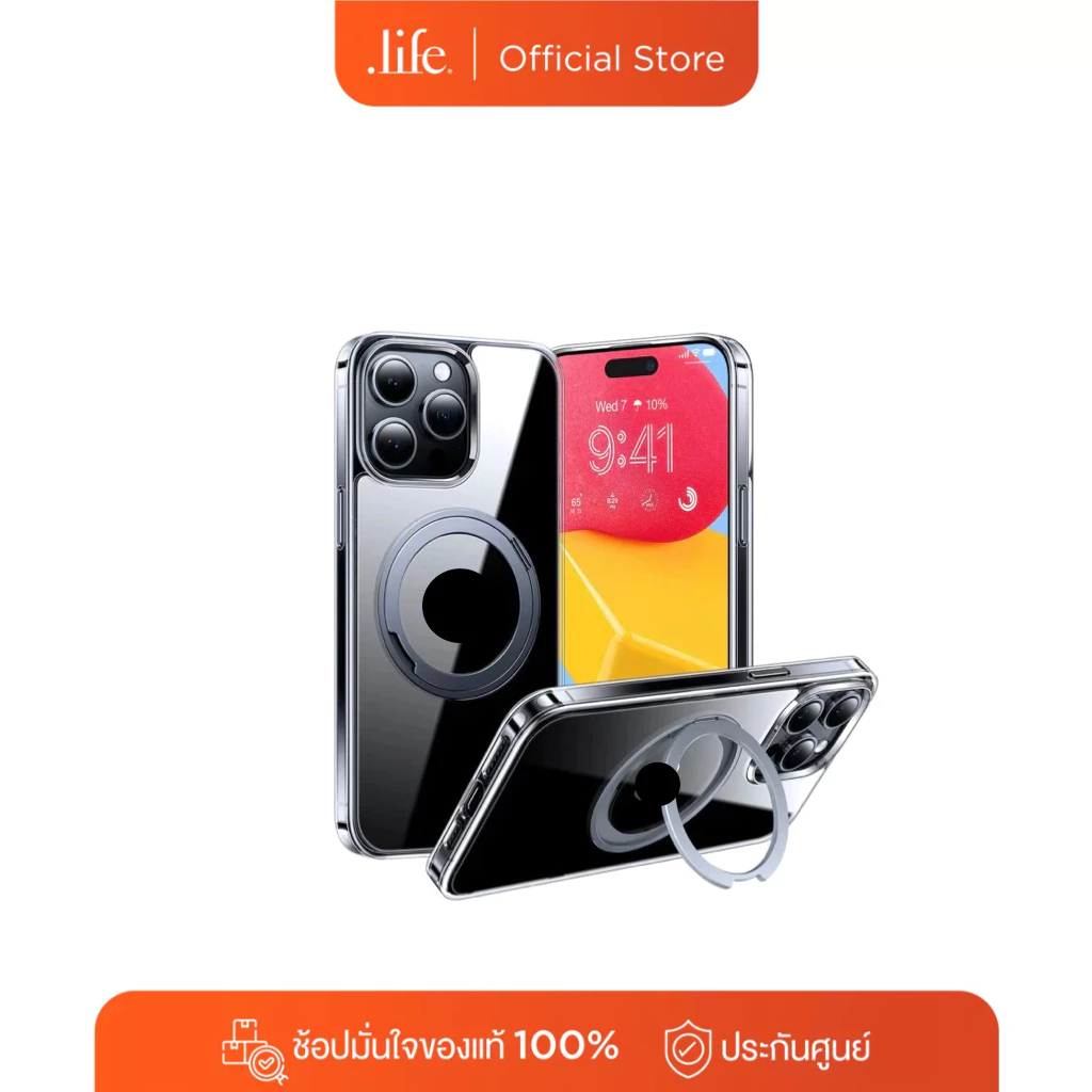 TORRAS เคสกันกระแทก UPRO Ostand Pro สำหรับ iphone 15 pro I 15 pro max สี Clear By Dotlife