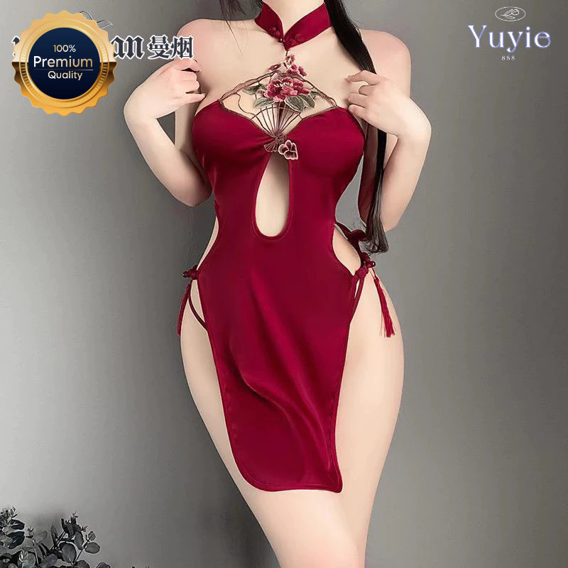 ชุดจีนกี่เพ้า ตรุษจีน รุ่น J2029 J6739 (Zo) โปเจิน เกรดพรีเมี่ยมแท้ YUYIE888