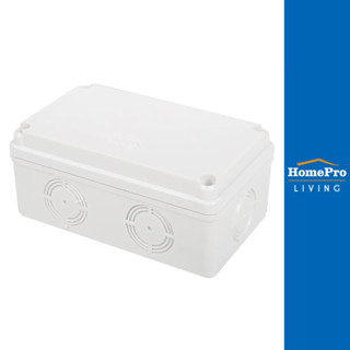 ELECKTA กล่องพลาสติกกันน้ำ 2X4 นิ้ว สีขาว จัดส่งโดย HomePro