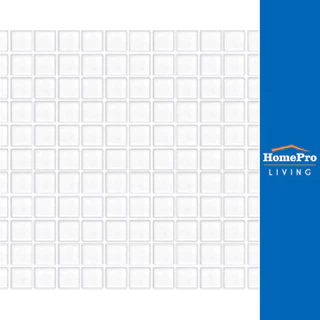 COTTO โมเสคพอร์ซเลน 30x30 ซม. MT 1S-6110 ขาว จัดส่งโดย HomePro