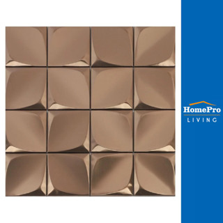 TARA โมเสคแก้ว 30x30 ซม. HPR-211 COPPER สีทองแดง จัดส่งโดย H…