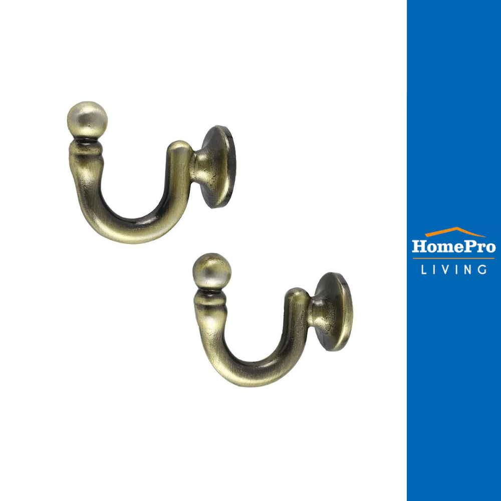 HomePro ตะขอเกี่ยว  DOT WD สีทองเหลือง แบรนด์ HOME LIVING STYLE