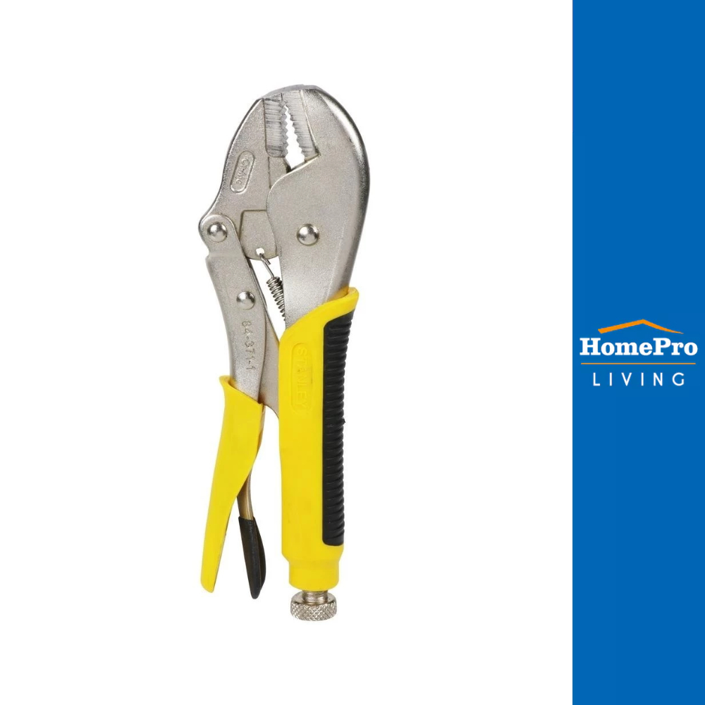 STANLEY คีมล็อกปากตรง 84-371 10 นิ้ว จัดส่งโดย HomePro