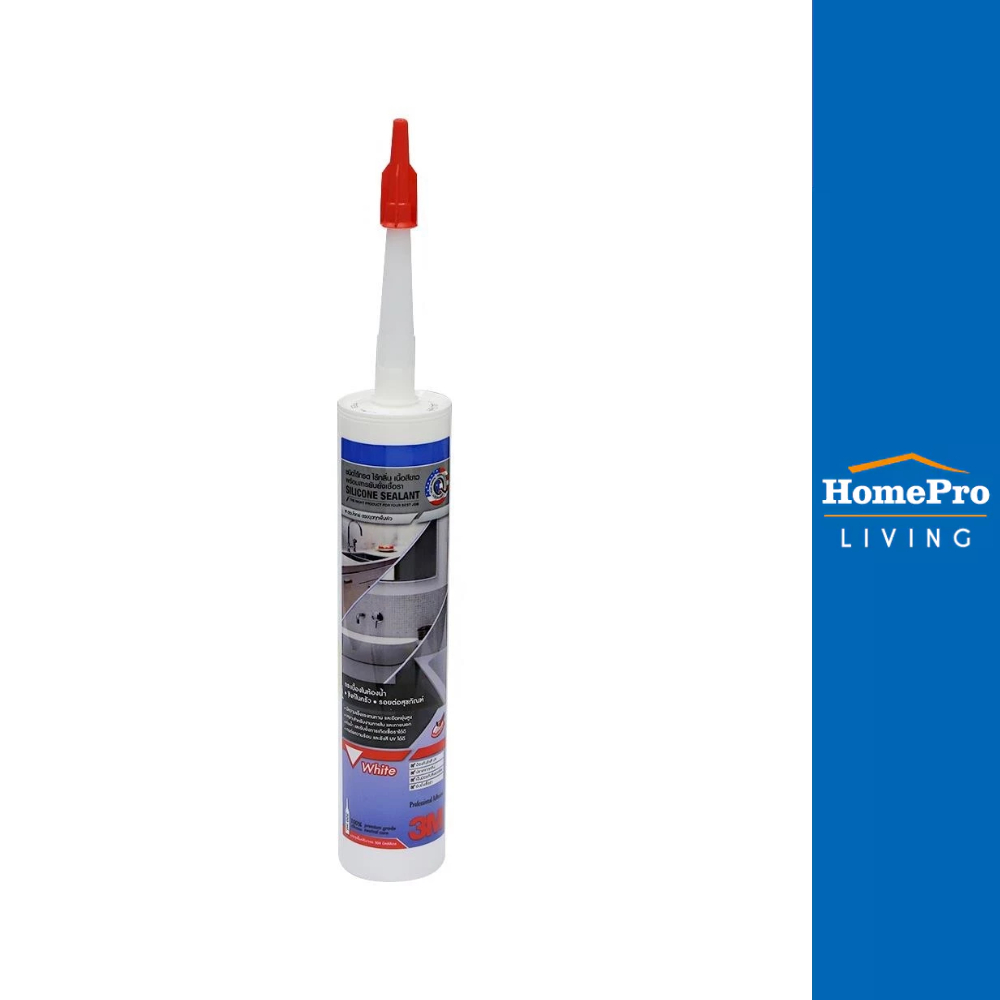 3M ซิลิโคนชนิดไร้กรด 300 มล. สีขาว จัดส่งโดย HomePro