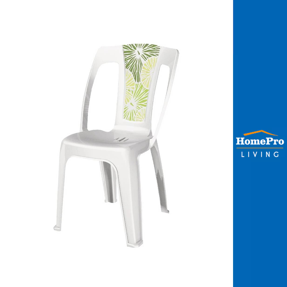 SPRING เก้าอี้พลาสติก SHERLYN สีขาว จัดส่งโดย HomePro