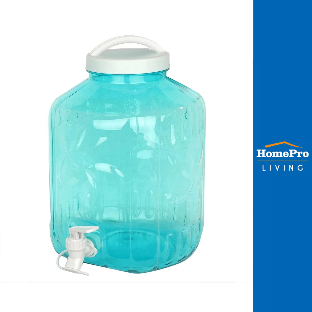 HomePro ถังน้ำดื่ม PET เกรด A 8 ลิตร มีก๊อก แบรนด์ HL