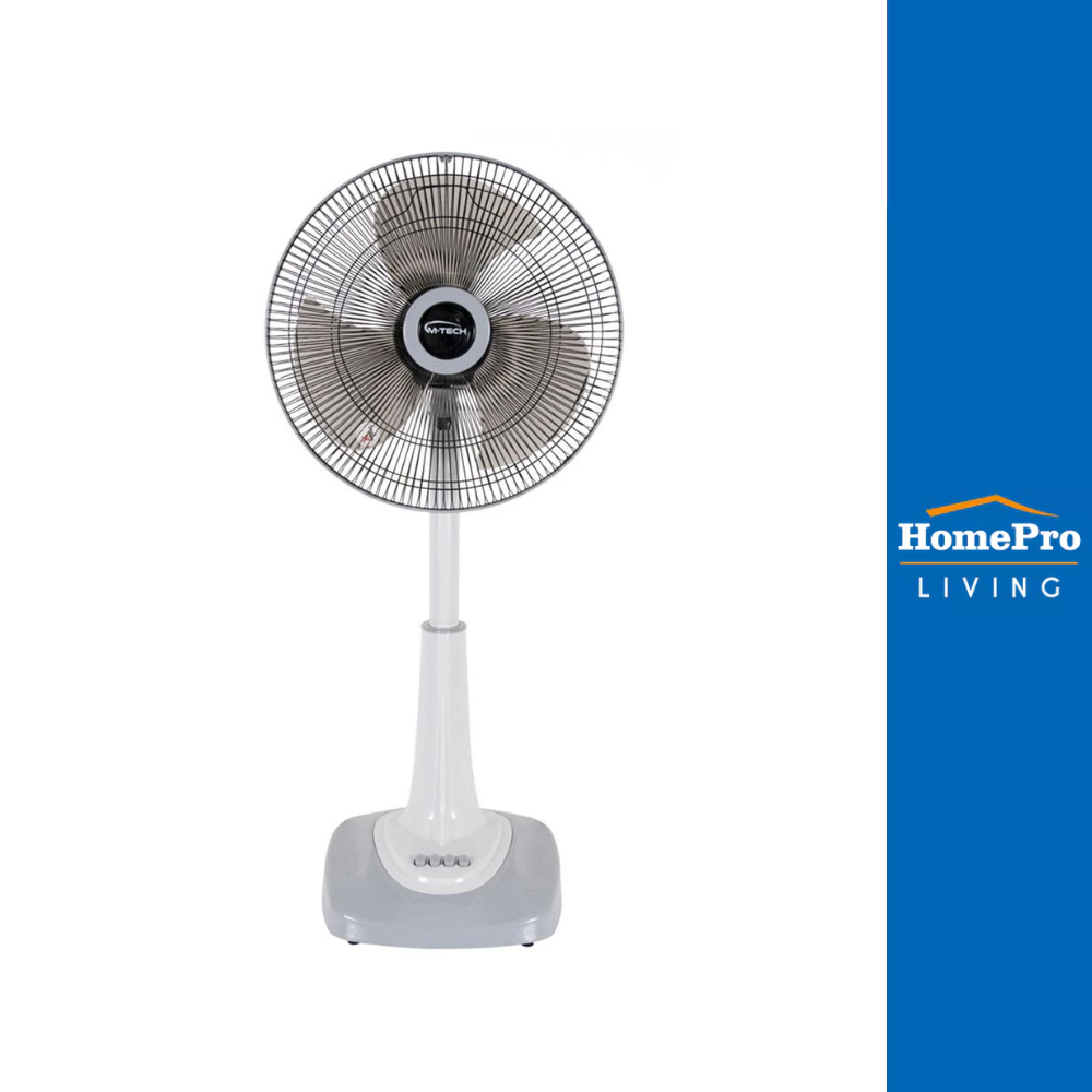 M-TECH พัดลมสไลด์ 16 นิ้ว CSF-5165 สีเทา จัดส่งโดย HomePro