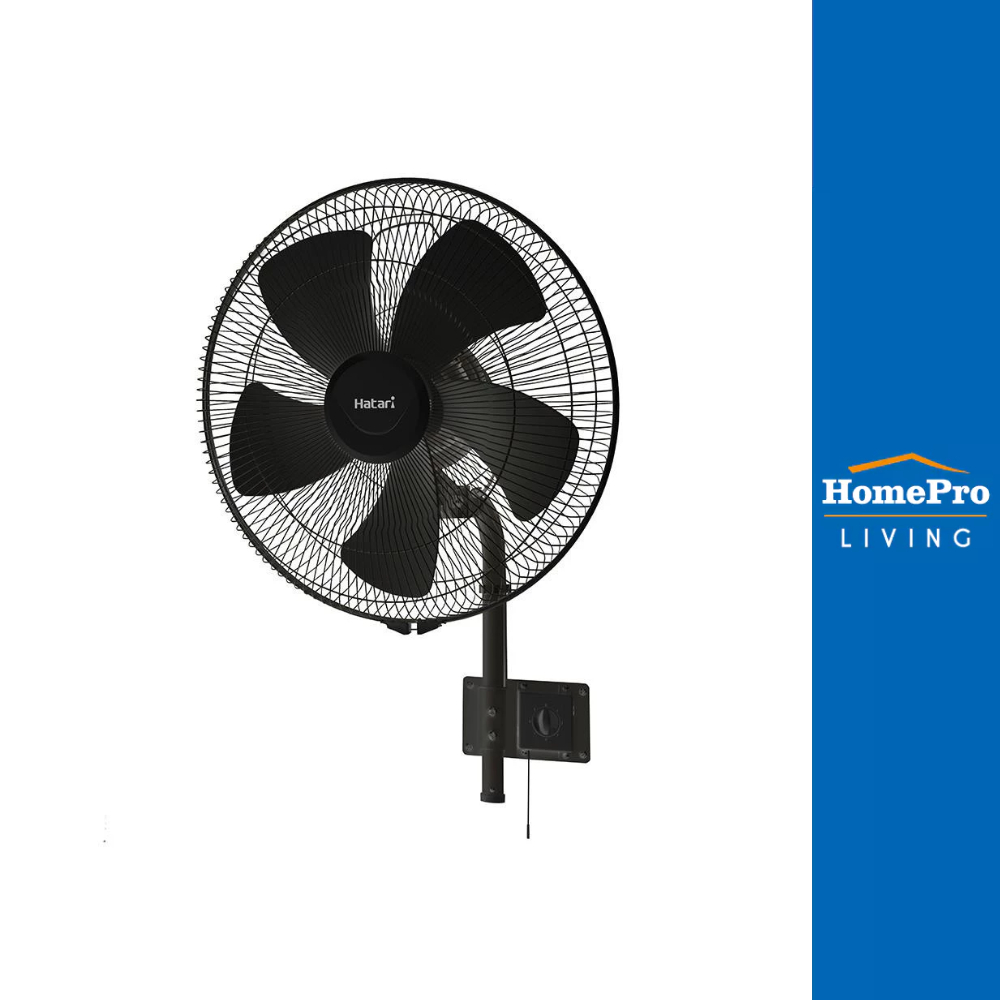 HATARI พัดลมอุตสาหกรรมติดผนัง 22 นิ้ว IW22M2 สีดำ จัดส่งโดย HomePro