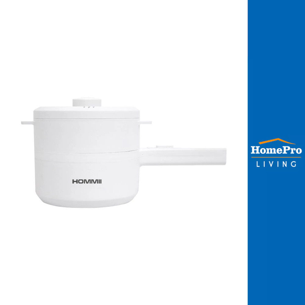 HomePro หม้ออเนกประสงค์ HSH-18 สีขาว 2 ลิตร แบรนด์ HOMMII