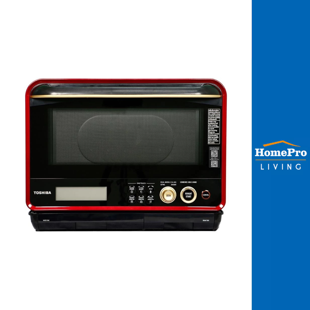 TOSHIBA ไมโครเวฟระบบอบไอน้ำ ER-ND300C(R) 30 ลิตร