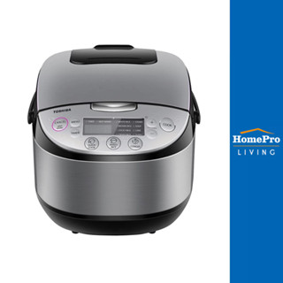 TOSHIBA หม้อหุงข้าว DIGITAL RC-T10DR2 1 ลิตร จัดส่งโดย HomeP…