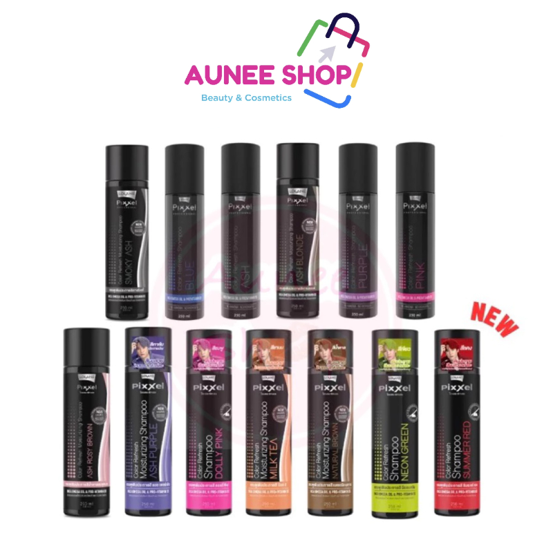 ส่งฟรี/มีไลฟ์ ลด 50% LOLANE PIXXEL COLOR REFRESH โลแลนพิกเซลคัลเลอร์รีเฟรช แชมพู 100/250ml. เติมประกายสีผม