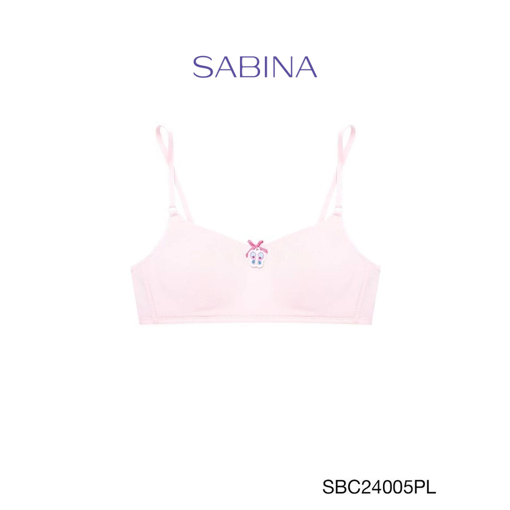 Sabina Kids Step 2 เสื้อชั้นใน ไร้โครง รหัส SBC24005PL - สีชมพูอ่อน