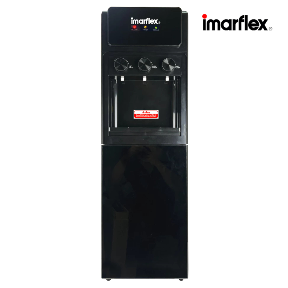IMARFLEX_1 ตู้กดน้ำ ร้อน/เย็น/ปกติ แบบ 3 หัว แถมฟรี แกลลอน 18.9 ลิตร IF-107