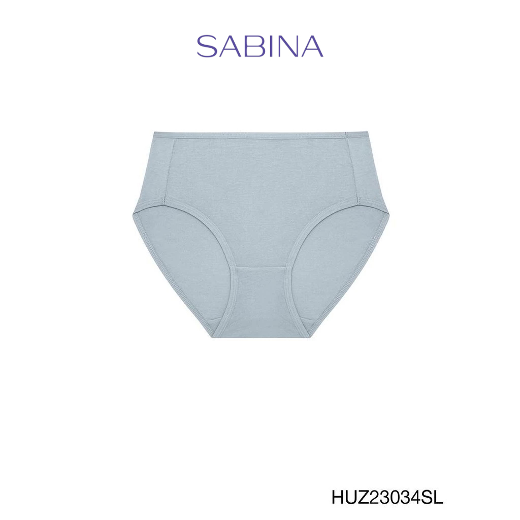 Sabina Habpy Panty กางเกงในทรงเอวสูงปานกลาง รหัส HUZ23034SL - สีเทาอ่อน