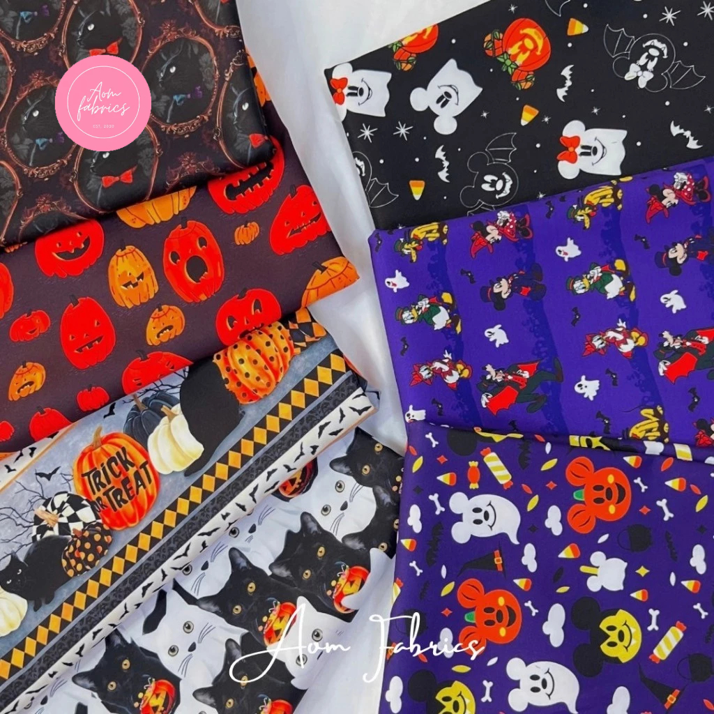 Aom Fabrics ผ้าไหมอิตาลี่เกรด A 120 แกรม ขายส่ง หน้ากว้าง 58 นิ้ว เนื้อนุ่มลื่น ไม่บาง ลายสวยมากก