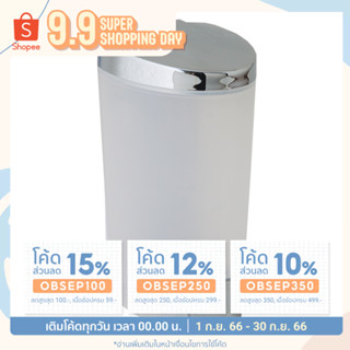 ที่กดสบู่เหลว พลาสติก MAVIN M9091 500ML โครเมี่ยม