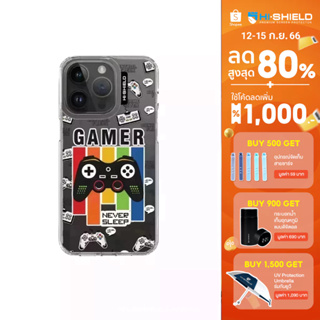 HI-SHIELD Stylish เคสใสกันกระแทก iPhone รุ่น Game2 [เคส iPhone14][เคส iPhone13]