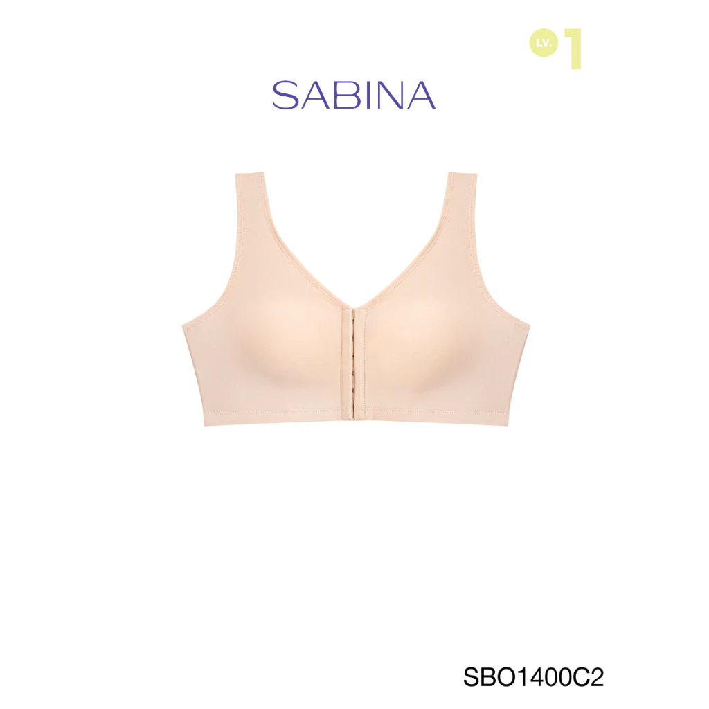 Sabina เสื้อชั้นใน Invisible Wire (ไม่มีโครง) รุ่น Function Bra รหัส SBO1400C2 สีเนื้ออ่อน