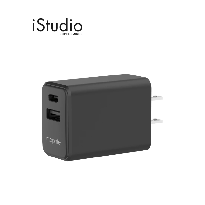 MOPHIE หัวชาร์จ Essential Wall Charger PD 30W 1A1C I iStudio by copperwired.