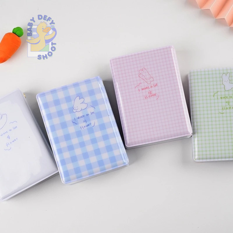 <รับอัดรูป🎞️> อัลบั้มปกนุ่ม 2*3นิ้ว ✿ i want a lot of flower • 36ช่อง • สมุดภาพ โพลาลอย มินิ การ์ด สติ๊กเกอร์ รูปถ่