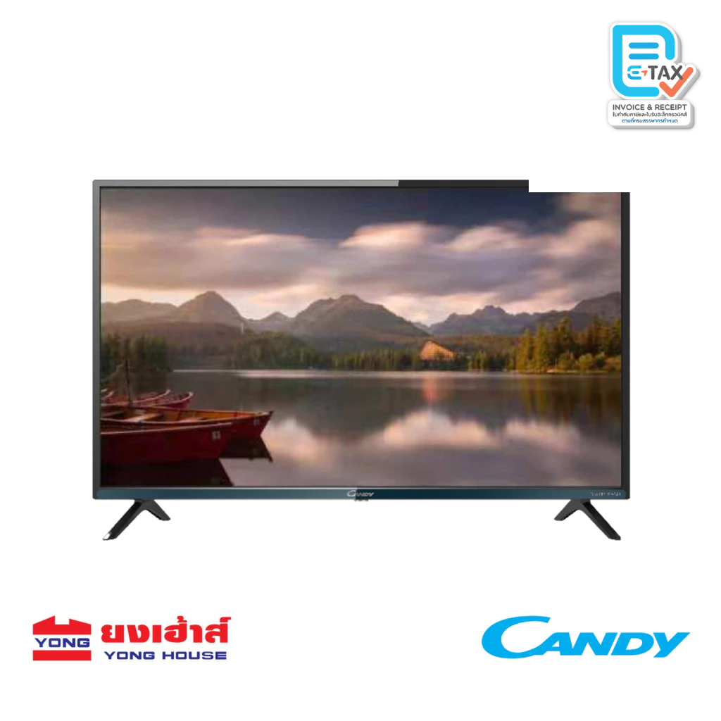 TV 32 นิ้ว SAMSUNG รุ่น UA32T4202AKXXT / CANDY Smart TV HD รุ่น E32B96G Android 11.0 Smart TV