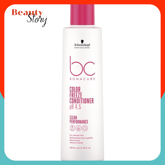 *ครีมนวด* ☔ผมทำสี ผมฟอก แห้งเสีย Schwarzkopf BC Bonacure pH4.5 Color Freeze Conditioner *ครีมนวด* ล็อคสีผมติดทน เงางาม
