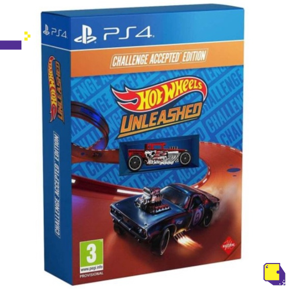 [+..••] PS4 HOT WHEELS UNLEASHED [CHALLENGE ACCEPTED LIMITED EDITION] (เกมส์  PS4™ 🎮)