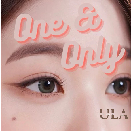 (พร้อมส่ง) คอนแทคเลนส์รายวัน Hapa Kristin-One&Only Kristin(10pcs/1day) Brown&Gray