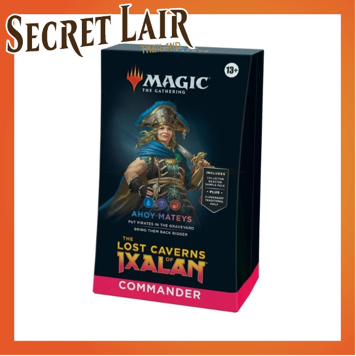 SECRETLAIR MTG - The Lost Caverns of Ixalan: Ahoy Mateys Commander Deck