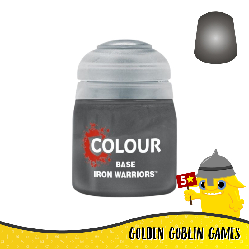 Warhammer Colour: Base: Iron Warriors (F15)