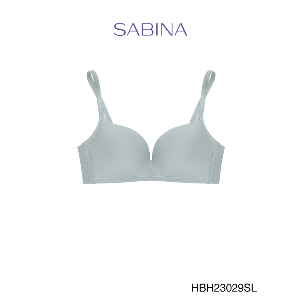 Sabina Habpy Soft Doomm Level 3 เสื้อชั้นใน ไร้โครง รหัส HBH23029SL - สีเทาอ่อน